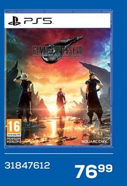 Promotions Final fantasy vii - Square Enix - Valide de 15/03/2024 à 18/04/2024 chez Supra Bazar