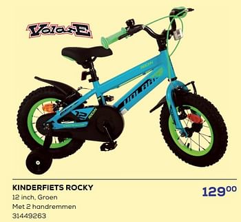 Promotions Kinderfiets rocky - Volare - Valide de 15/03/2024 à 18/04/2024 chez Supra Bazar