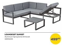 Loungeset sunset-Huismerk - Supra Bazar