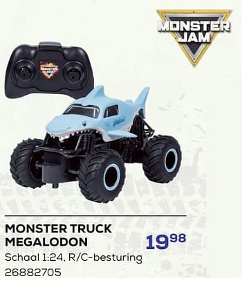 Promoties Monster truck megalodon - Monster Jam - Geldig van 15/03/2024 tot 18/04/2024 bij Supra Bazar