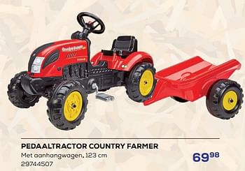 Promoties Pedaaltractor country farmer - Falk - Geldig van 15/03/2024 tot 18/04/2024 bij Supra Bazar