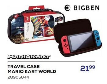 Promoties Travel case mario kart world - Nintendo - Geldig van 15/03/2024 tot 18/04/2024 bij Supra Bazar