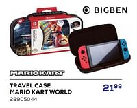 Travel case mario kart world-Nintendo