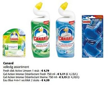 Promoties Canard volledig assortiment - Canard WC - Geldig van 13/03/2024 tot 26/03/2024 bij Colruyt