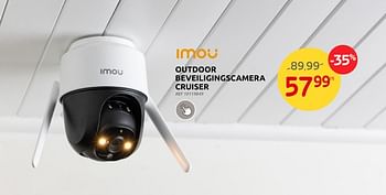 Promoties Imou outdoor beveiligingscamera cruiser - Imou - Geldig van 13/03/2024 tot 25/03/2024 bij Brico