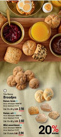 Broodjes kaiser bruin-TRESBONNE