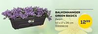 Balkonhanger green basics-Huismerk - Supra Bazar
