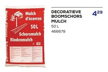Promotions Decoratieve boomschors mulch - Produit maison - Supra Bazar - Valide de 15/03/2024 à 18/04/2024 chez Supra Bazar