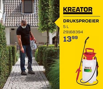Promotions Druksproeier - Kreator - Valide de 15/03/2024 à 18/04/2024 chez Supra Bazar