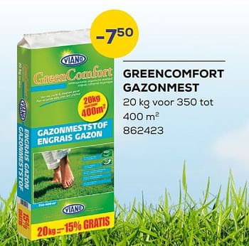 Promotions Greencomfort gazonmest -7.50 - Viano - Valide de 15/03/2024 à 18/04/2024 chez Supra Bazar