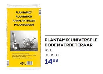 Promotions Plantamix universele bodemverbeteraar - Plantamix - Valide de 15/03/2024 à 18/04/2024 chez Supra Bazar