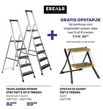 Promotions Trapladder power - Escalo - Valide de 15/03/2024 à 18/04/2024 chez Supra Bazar