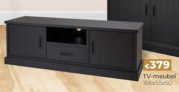 Promoties Tv-meubel - Huismerk - Euroshop - Geldig van 14/03/2024 tot 31/05/2024 bij Euro Shop