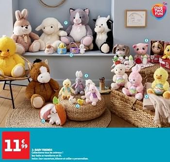 Promoties Baby friends - One two fun - Geldig van 19/03/2024 tot 01/04/2024 bij Auchan