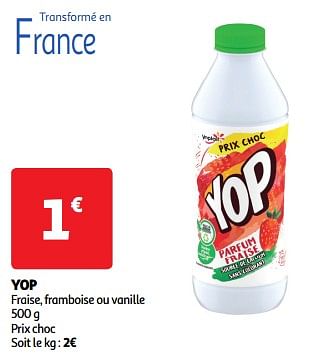 Promoties Yop - Yoplait - Geldig van 19/03/2024 tot 01/04/2024 bij Auchan