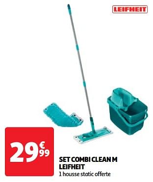 Promoties Set combi clean m leifheit - Leifheit - Geldig van 19/03/2024 tot 01/04/2024 bij Auchan