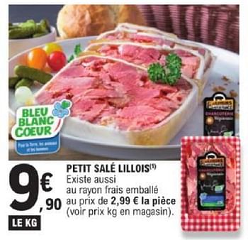 Promoties Petit salé lillois - Huismerk - E.Leclerc - Geldig van 19/03/2024 tot 30/03/2024 bij E.Leclerc