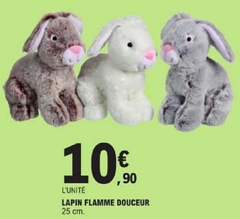 Promotions Lapin flamme douceur - Produit Maison - E.Leclerc - Valide de 19/03/2024 à 30/03/2024 chez E.Leclerc