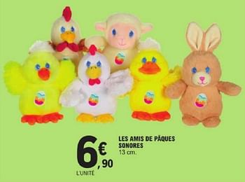 Promotions Les amis de pâques sonores - Produit Maison - E.Leclerc - Valide de 19/03/2024 à 30/03/2024 chez E.Leclerc