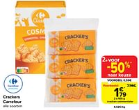 Crackers emmentaler-Huismerk - Carrefour 