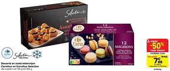 Promotions Macarons - Produit maison - Carrefour  - Valide de 20/03/2024 à 02/04/2024 chez Carrefour