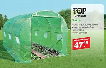 Promoties Serre - Top Garden - Geldig van 11/03/2024 tot 30/03/2024 bij Van Cranenbroek