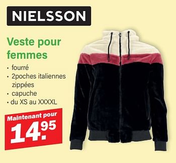 Promoties Veste pour femmes - Nielsson - Geldig van 11/03/2024 tot 30/03/2024 bij Van Cranenbroek