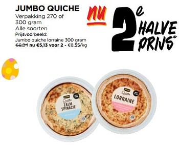 Promoties Jumbo quiche lorraine - Huismerk - Jumbo - Geldig van 20/03/2024 tot 26/03/2024 bij Jumbo
