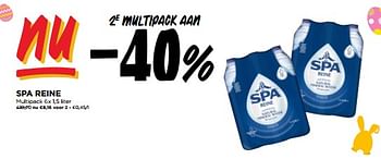 Promoties Spa reine multipack - Spa - Geldig van 20/03/2024 tot 26/03/2024 bij Jumbo
