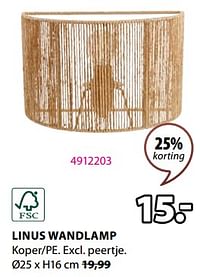 Linus wandlamp-Huismerk - Jysk