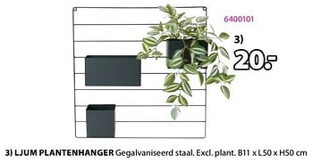 Promoties Ljum plantenhanger - Huismerk - Jysk - Geldig van 18/03/2024 tot 07/04/2024 bij Jysk