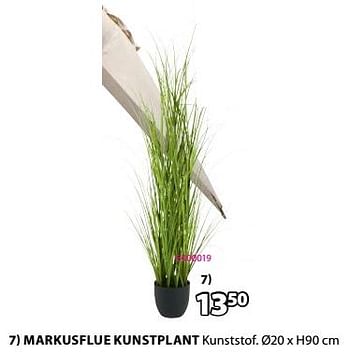 Promoties Markusflue kunstplant - Huismerk - Jysk - Geldig van 18/03/2024 tot 07/04/2024 bij Jysk
