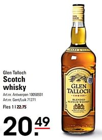 Glen talloch scotch whisky-Glen Talloch