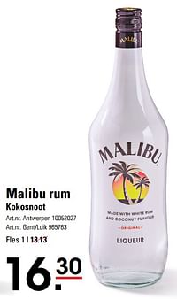 Malibu rum kokosnoot-Malibu