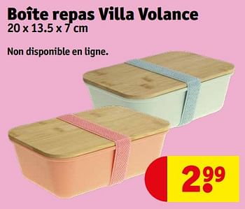 Promotions Boîte repas villa volance - Villa Volance - Valide de 17/03/2024 à 24/03/2024 chez Kruidvat