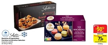 Promoties Macarons - Huismerk - Carrefour  - Geldig van 20/03/2024 tot 02/04/2024 bij Carrefour