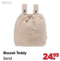 Boxzak teddy sand-Meyco