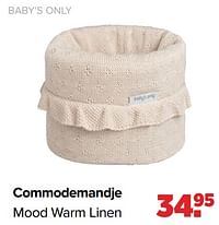 Commodemandje mood warm linen-Baby