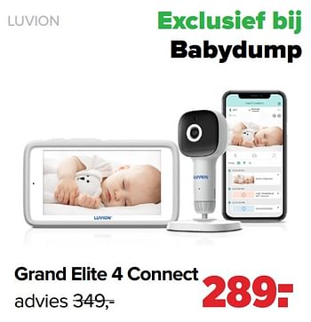 Promoties Grand elite 4 connect - Luvion - Geldig van 18/03/2024 tot 13/04/2024 bij Baby-Dump