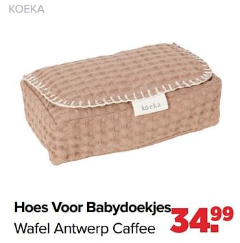 Promoties Hoes voor babydoekjes wafel antwerp caffee - Koeka - Geldig van 18/03/2024 tot 13/04/2024 bij Baby-Dump