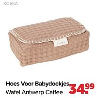 Hoes voor babydoekjes wafel antwerp caffee-Koeka