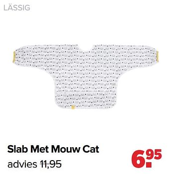 Promoties Slab met mouw cat - Lassig - Geldig van 18/03/2024 tot 13/04/2024 bij Baby-Dump