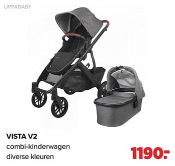 Promotions Vista v2 combi-kinderwagen - Uppababy - Valide de 18/03/2024 à 13/04/2024 chez Baby-Dump