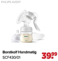 Borstkolf handmatig scf430-01-Philips