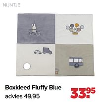 Boxkleed fluffy blue-Nijntje