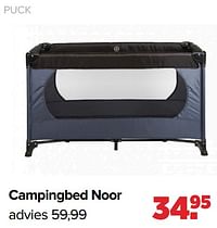 Campingbed noor-Puck