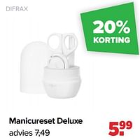 Manicureset deluxe-Difrax