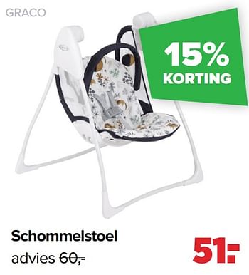 Promotions Schommelstoel - Graco - Valide de 18/03/2024 à 13/04/2024 chez Baby-Dump