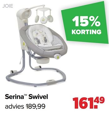 Promotions Serina swivel - Joie - Valide de 18/03/2024 à 13/04/2024 chez Baby-Dump