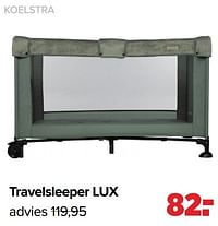 Travelsleeper lux-Koelstra